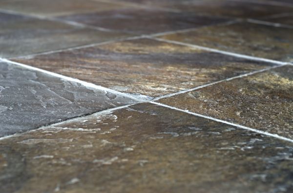 Slate Floor Installation